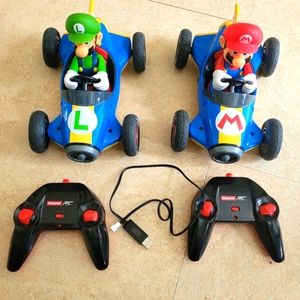 Super Mario and Luigi remote cars